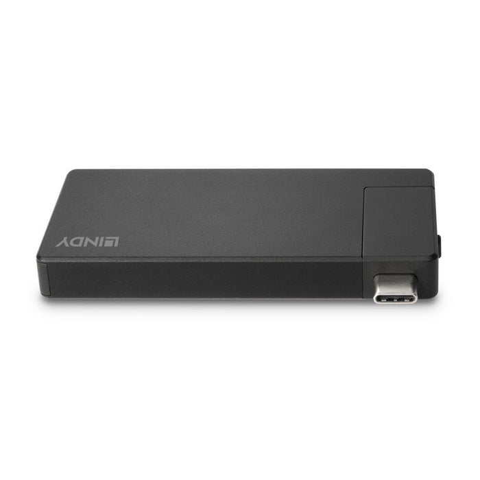 EAN 4002888433365 - Lindy 43336 base para portátil y replicador de puertos Alámbrico USB 3.2 Gen 1 (3.1 Gen 1) Type-C Negro imagen 3