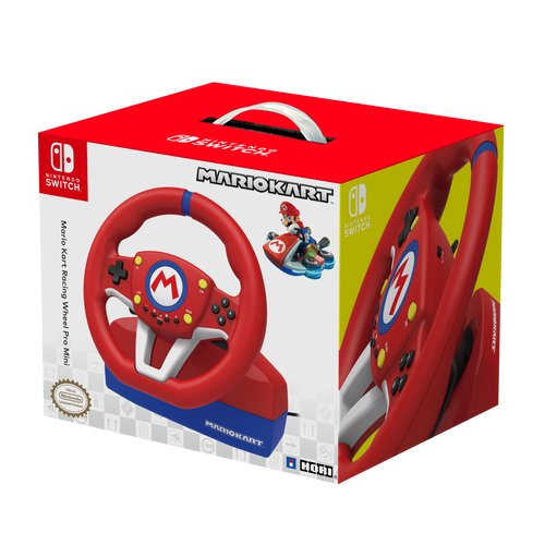 EAN 0873124007893 - Hori Mario Kart Racing Wheel Pro Negro, Azul, Rojo, Blanco USB Volante + Pedales Analógico Nintendo Switc imagen 6