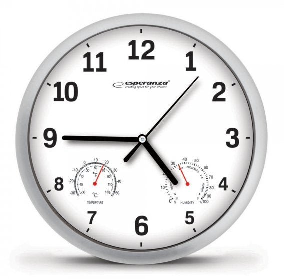 EAN 5901299930083 - Esperanza EHC016W reloj de mesa o pared Reloj de cuarzo Alrededor Blanco imagen 1
