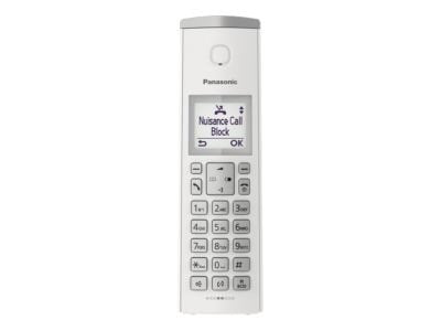 EAN 5025232871919 - Panasonic KX-TGK212SP Teléfono DECT Identificador de llamadas Plata, Blanco imagen 5