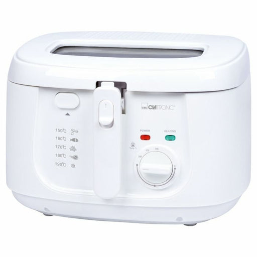 EAN 4006160639636 - Clatronic FR 3771 Sencillo 2,5 L 1800 W Freidora Blanco imagen 1