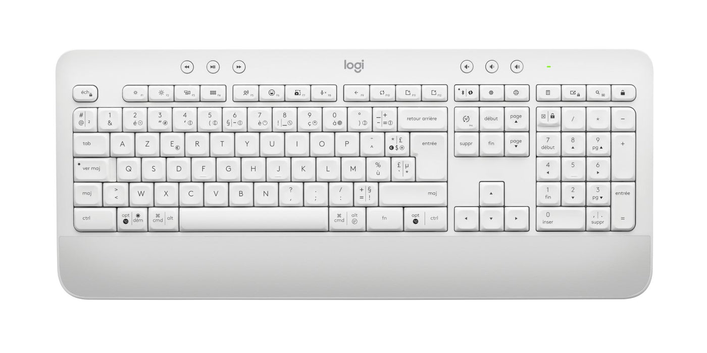 EAN 5099206105331 - Logitech 920-011023 teclado Ratón incluido Oficina Bluetooth AZERTY Francés Blanco imagen 1