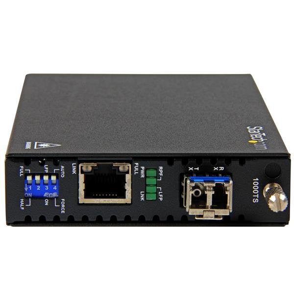 EAN 65030864947 - StarTech.com ET91000SM20 convertidor de medio 2000 Mbit/s 1310 nm Negro imagen 2