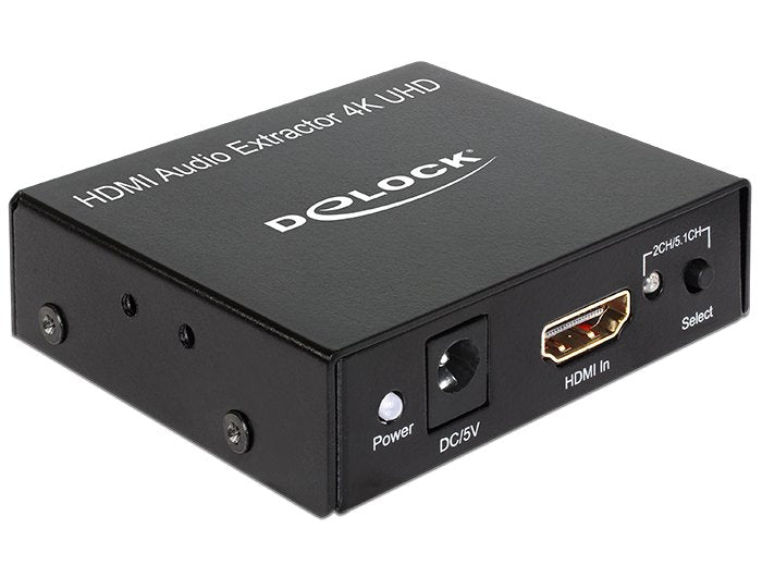EAN 4043619626922 - DeLOCK 62692 extensor audio/video Receptor AV Negro imagen 1