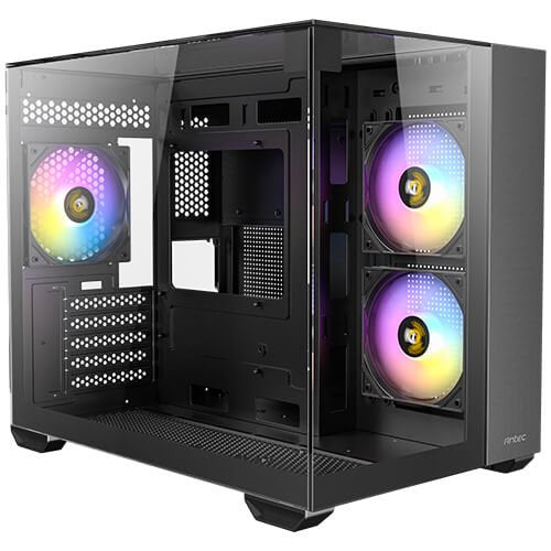 EAN 0761345101394 - Antec CX600M Trio ARGB Mini Tower Negro, Transparente imagen 3