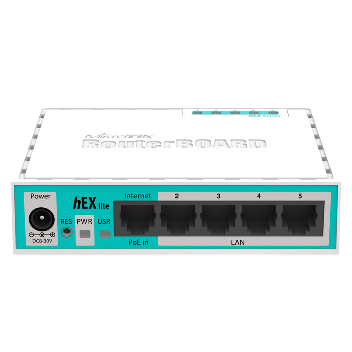 EAN 0712155510548 - Mikrotik hEX lite router Blanco imagen 2