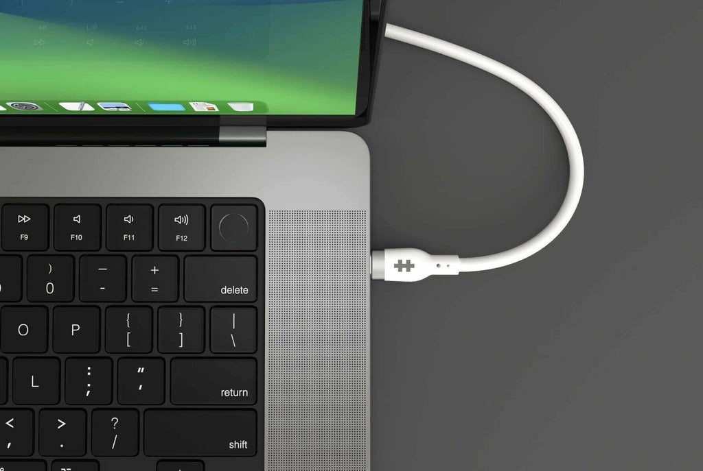 EAN 6941921149543 - HYPER HJ4002WHGL cable USB USB 2.0 2 m USB C Blanco imagen 5