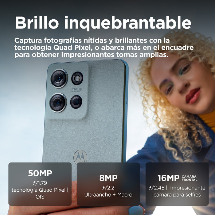 EAN 840023273681 - Motorola moto g75 5G 17,2 cm (6.78") Ranura híbrida Dual SIM Android 14 USB Tipo C 8 GB 256 GB 5000 mAh Ve imagen 6