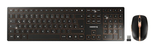 EAN 4025112095351 - CHERRY DW 9100 SLIM teclado Ratón incluido Universal RF Wireless + Bluetooth QWERTZ Alemán Negro imagen 1