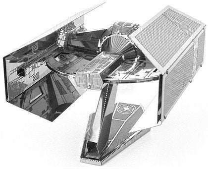 EAN 0032309028034 - Metal Earth Darth Vader's TIE Fighter Advanced X1 Maqueta de caza espacial Kit de montaje imagen 1