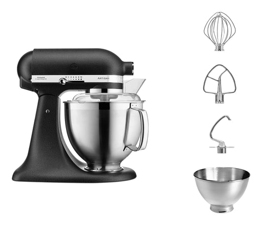 EAN 5413184120917 - KitchenAid ARTISAN 5KSM185PS Batidora de varillas 300 W Negro imagen 2