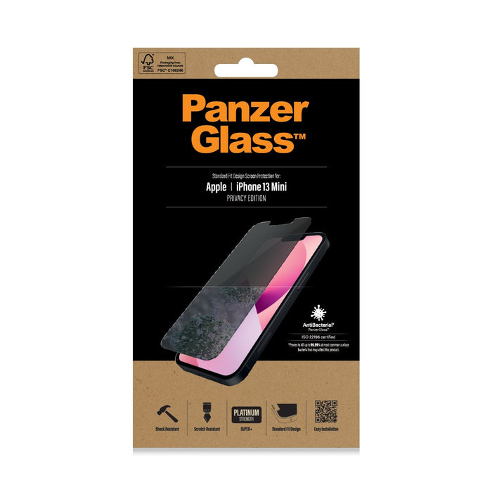EAN 5711724127410 - PanzerGlass ® Privacy Screen Protector iPhone 13 Mini | Standard Fit Protector de pantalla Apple 1 pieza( imagen 2