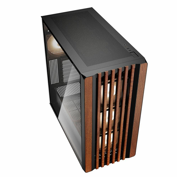 EAN 4044951040193 - Sharkoon REBEL C70G RGB Full Tower Negro, Madera imagen 3