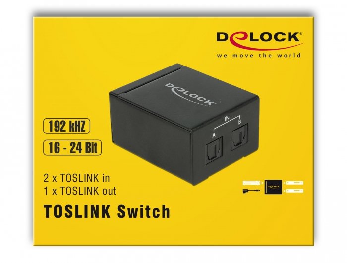 EAN 4043619187676 - DeLOCK 18767 interruptor de sonido Negro imagen 3