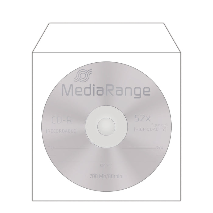 EAN 4260057123022 - MediaRange BOX65 funda para discos ópticos 1 discos Blanco imagen 3