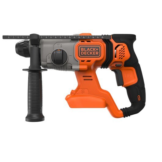 EAN 5035048705032 - Black & Decker BCD900B-XJ taladro 1880 RPM SDS Plus Negro, Naranja imagen 2