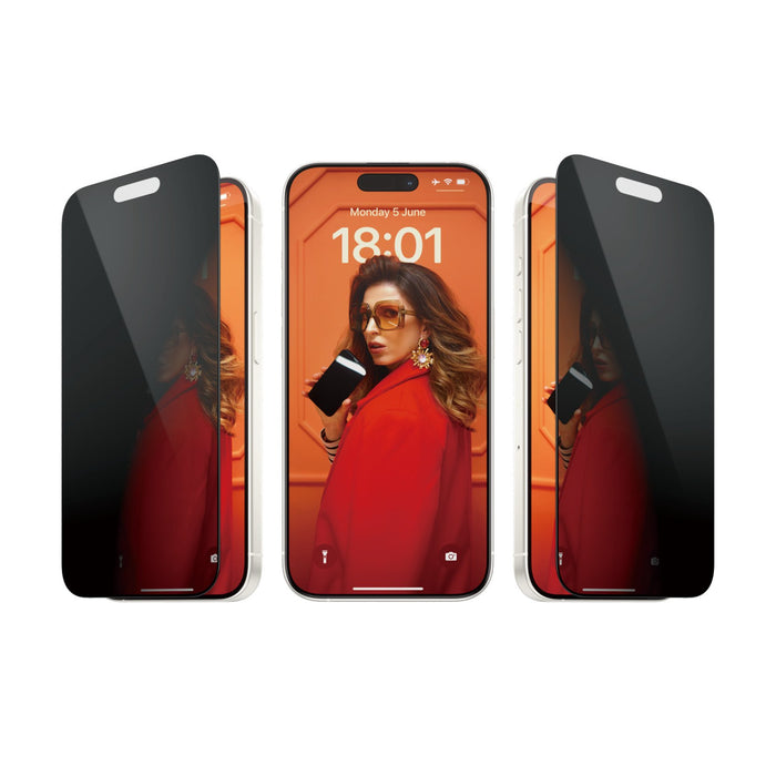 EAN 5711724128103 - PanzerGlass ® Privacy Screen Protector iPhone 15 Pro | Ultra-Wide Fit w. EasyAligner Protector de pantall imagen 1