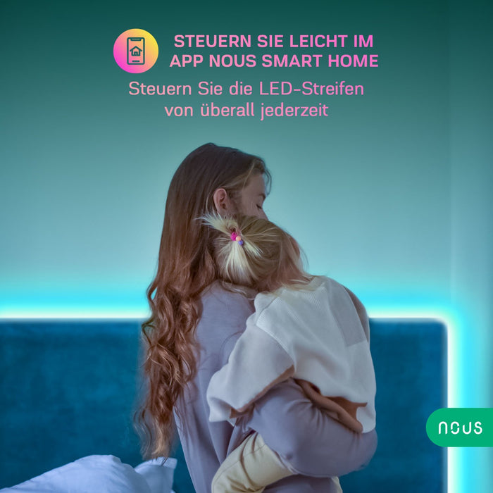 EAN 5907772033739 - Nous 5907772033739 iluminación inteligente Tira de luz inteligente Wi-Fi imagen 4