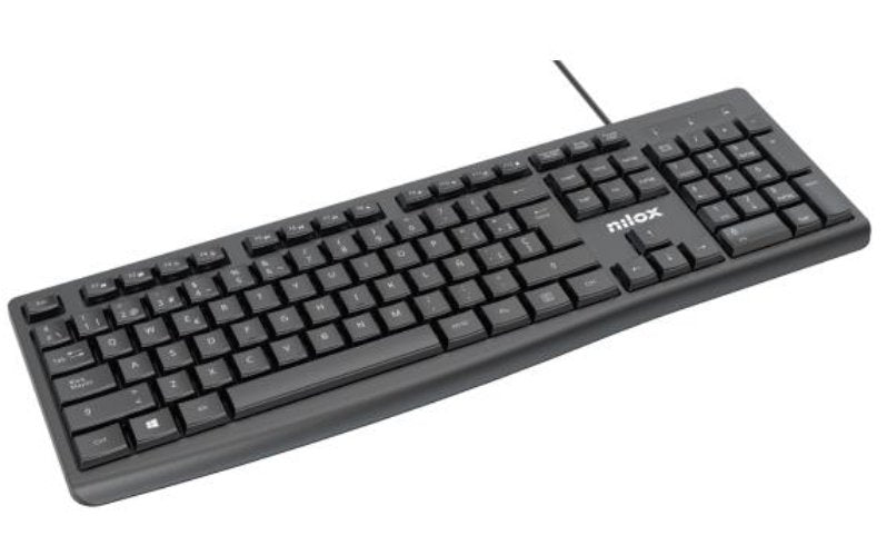 EAN 8431775035126 - Nilox NXKBE000013 teclado Oficina USB Español Negro imagen 2