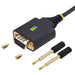 EAN 0065030903240 - StarTech.com 1P6FFCN-USB-SERIAL cable de serie Negro USB tipo A DB-9 imagen 7