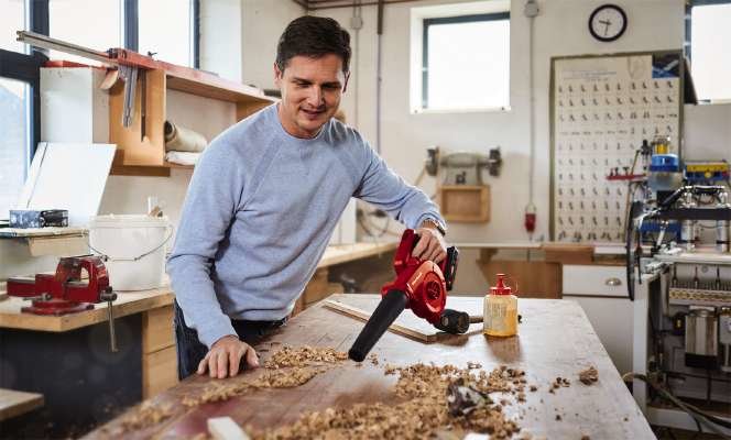 EAN 4006825631746 - Einhell TE-CB 18/180 Li-Solo aspiradora de hojas 180 kmh Negro, Rojo 18 V imagen 5