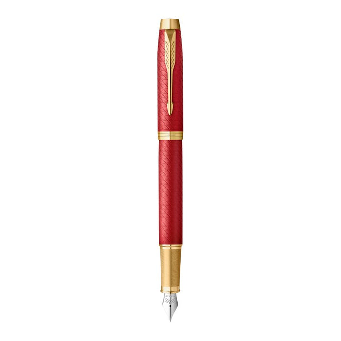 EAN 3026981436505 - Parker 2143650 pluma estilográfica Sistema de carga por cartucho Oro, Rojo 1 pieza(s) imagen 1