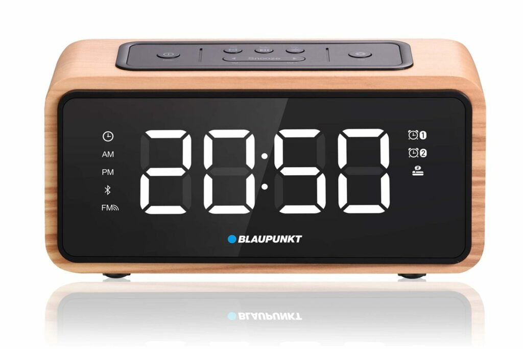 EAN 5901750505089 - Blaupunkt CR65BT radio Portátil Analógico y digital Negro, Madera imagen 3