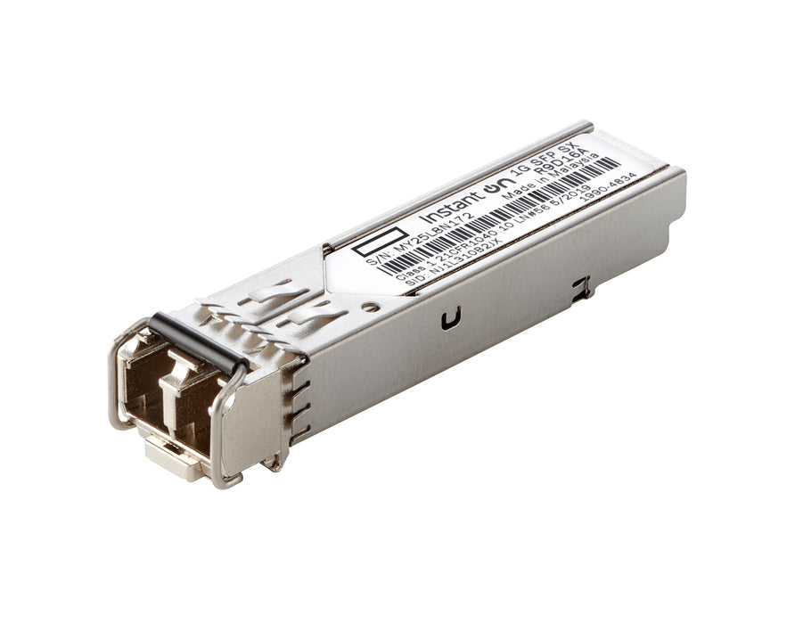 EAN 0190017566931 - HPE Aruba Networking Networking Instant On 1G SFP LC SX 500m OM2 MMF Transceiver red modulo transceptor F imagen 1