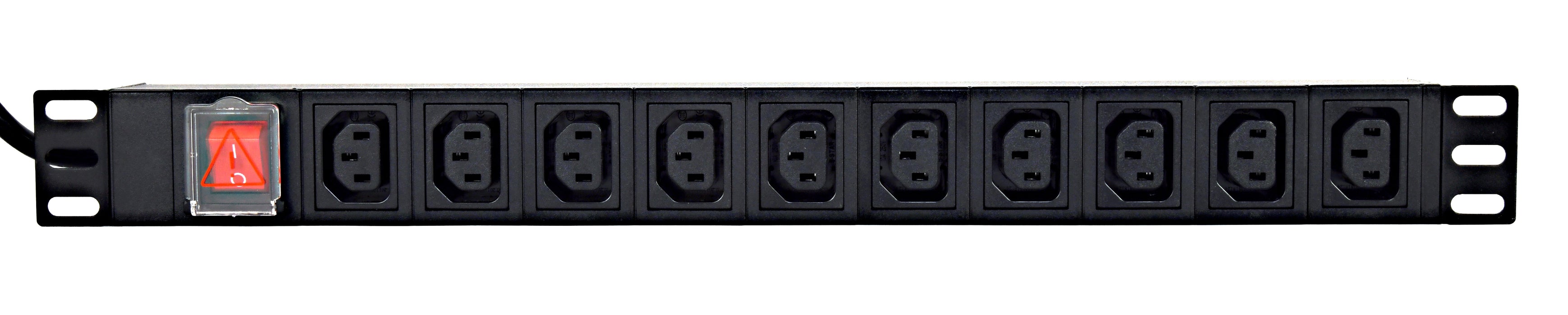 EAN 8716309127202 - Gembird Power Distribution Unit PDU 10pcs C13 Sockets 1U 16A C19 Plug 2m Cable imagen 1