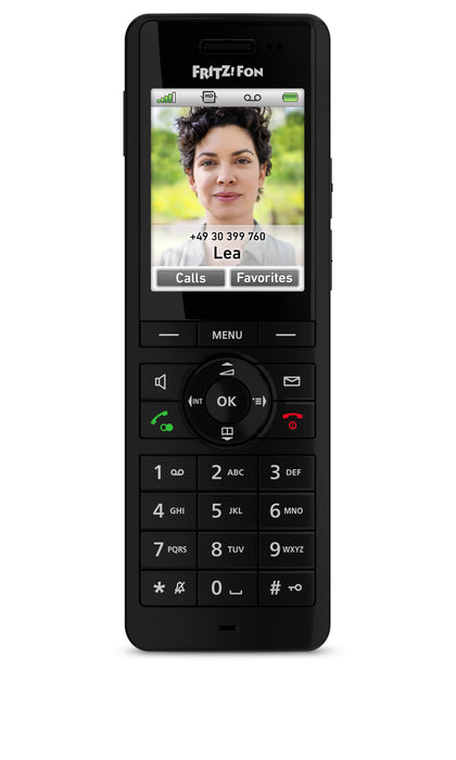 EAN 4023125030093 - Fon FRITZ! X6 INT Teléfono DECT Identificador de llamadas Negro imagen 5