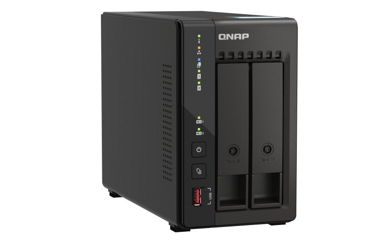 EAN 4711103082171 - QNAP TS-253E NAS Torre Intel® Celeron® J6412 8 GB 0 TB QNAP QTS Negro imagen 5