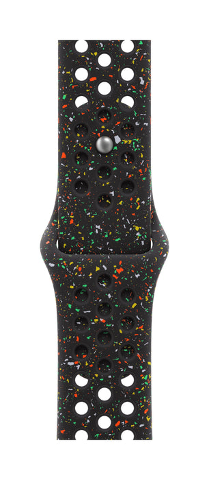 EAN 195950647419 - Apple MG9X4ZM/A Accesorios para dispositivos vestibles inteligentes Grupo de rock Negro Aluminio, Fluoroel imagen 1