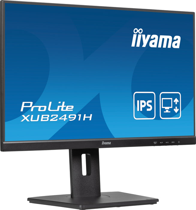 EAN 4948570124480 - iiyama ProLite XUB2491H-B1 pantalla para PC 60,5 cm (23.8") 1920 x 1080 Pixeles Full HD LED Negro imagen 3