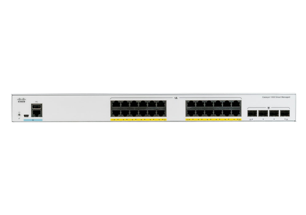 EAN 0889728248600 - Cisco Catalyst C1000-24T-4X-L switch Gestionado L2 Gigabit Ethernet (10/100/1000) Gris imagen 1