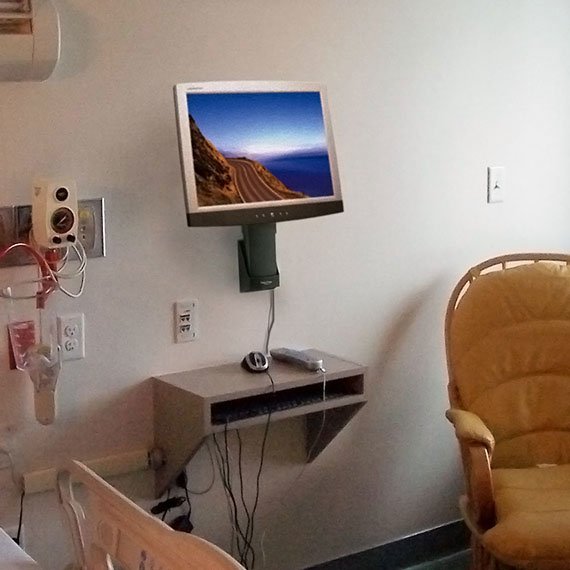 EAN 0698833004304 - Ergotron Neo-Flex Wall Mount Lift 61 cm (24") Pared Negro imagen 4