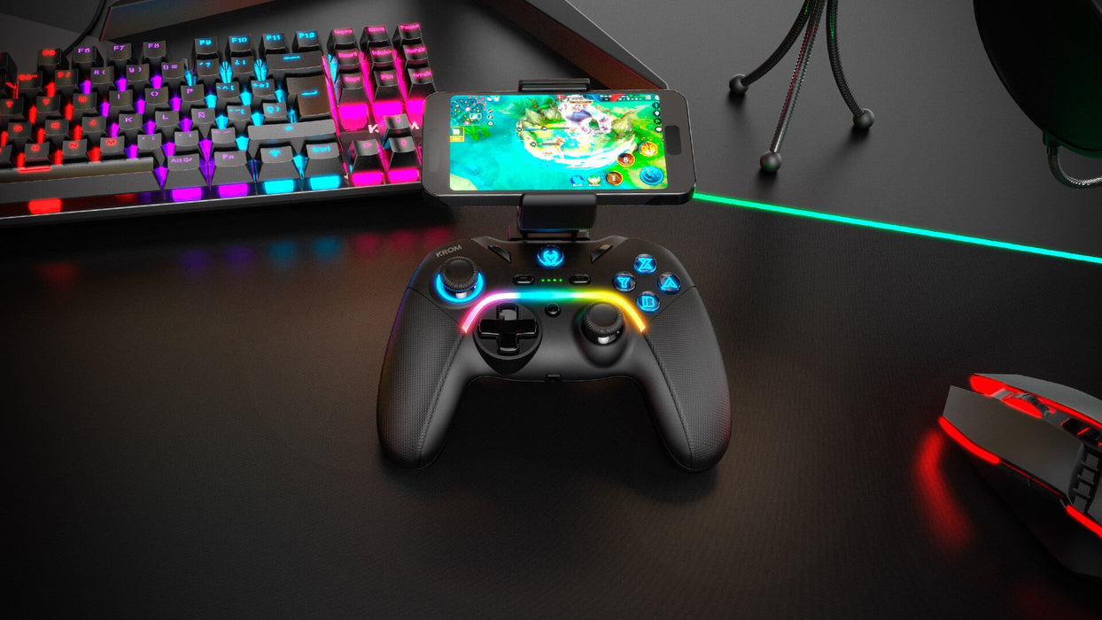 EAN 8436587973604 - Krom Kayros Negro Bluetooth Gamepad Analógico/Digital Android, Nintendo Switch, PC, iOS imagen 15