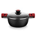 EAN 8411796105602 - BRA Premiere A410324 cacerola 4 L Alrededor Negro, Rojo imagen 1