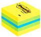 EAN 4001895853814 - 3M Post-it 2051L nota autoadhesiva Plaza Azul, Verde, Turquesa, Amarillo 400 hojas Autoadhesivo imagen 1