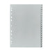 EAN 4008110314884 - Herlitz 10843522 lengüeta de índice Separador alfabético con pestaña Polipropileno (PP) Gris imagen 1