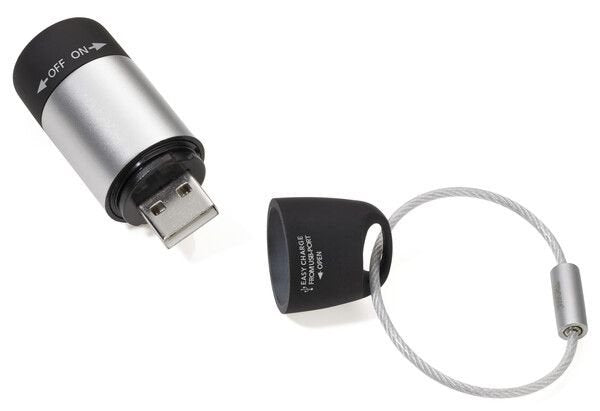 EAN 4024024200280 - TROIKA ECO CHARGE Negro, Gris Linterna de llavero LED imagen 2