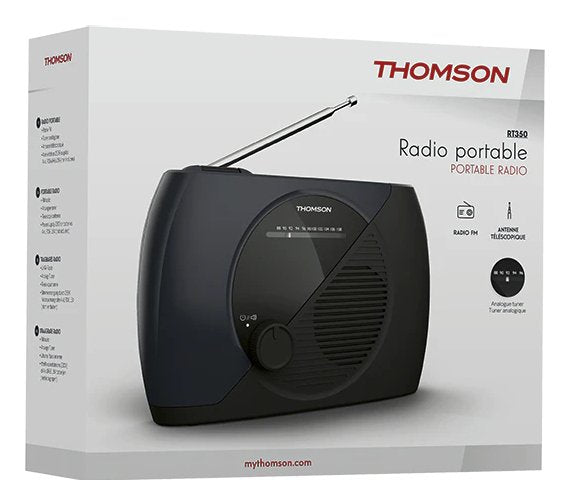 EAN 3499550387117 - Thomson RT350 radio Portátil Analógica Negro imagen 4