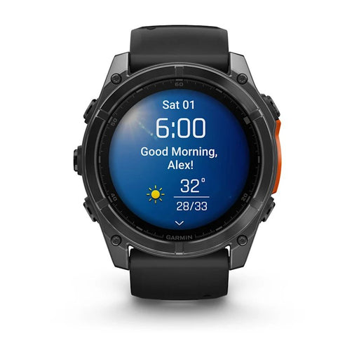 EAN 0753759338152 - Garmin Fenix 8 3,56 cm (1.4") AMOLED 51 mm Digital 454 x 454 Pixeles Pantalla táctil Gris Wifi GPS (satél imagen 2