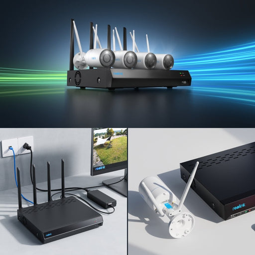 EAN 6975253983353 - Reolink NVS12-8MB4W kit de videovigilancia Inalámbrico y alámbrico 12 canales imagen 2