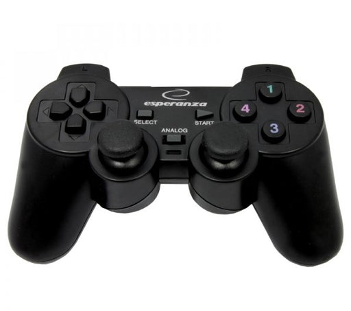 EAN 5905784767147 - Esperanza EG102 mando y volante Negro USB 2.0 Gamepad Analógico/Digital PC, Playstation 3 imagen 1