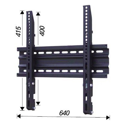 EAN 8016677061451 - ITB AMOM06145 soporte para TV 127 cm (50") Negro imagen 2