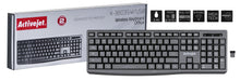 EAN 5901443120100 - Activejet K-3803SW teclado Universal RF inalámbrico QWERTY Internacional de EE.UU. Negro imagen 5
