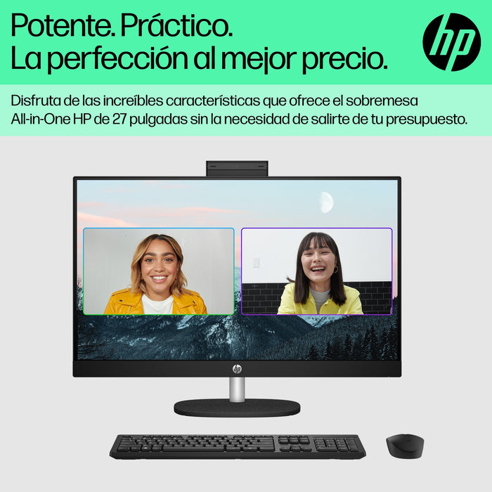 EAN 0198828059024 - HP 27-cr0057ns AMD Ryzen™ 5 7520U 68,6 cm (27") 1920 x 1080 Pixeles PC todo en uno 16 GB LPDDR5-SDRAM 512 imagen 9