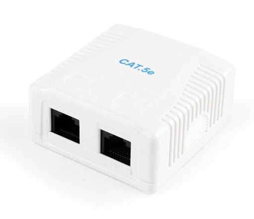 EAN 8716309096966 - Gembird NCAC-2U5E-01 divisor de red Blanco imagen 1