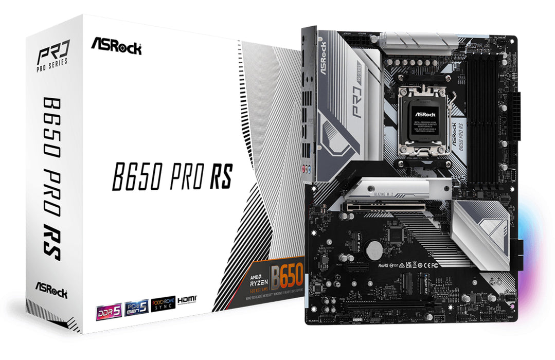 EAN 4710483940750 - Asrock B650 Pro RS AMD B650 Zócalo AM5 ATX imagen 1