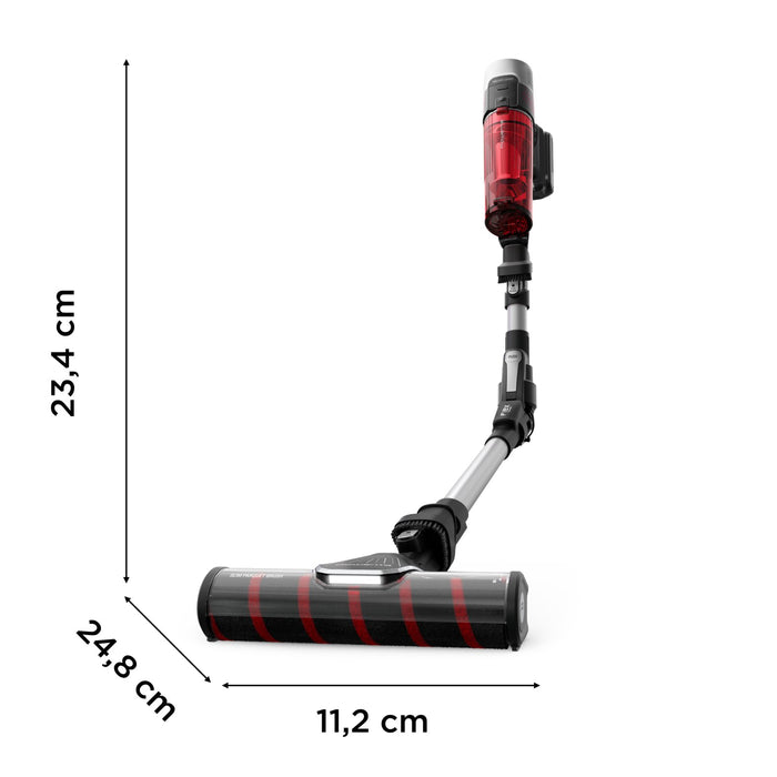 EAN 3221616135253 - Rowenta X-Force Flex 9.60 aspiradora de mano Negro, Rojo, Plata Sin bolsa imagen 2